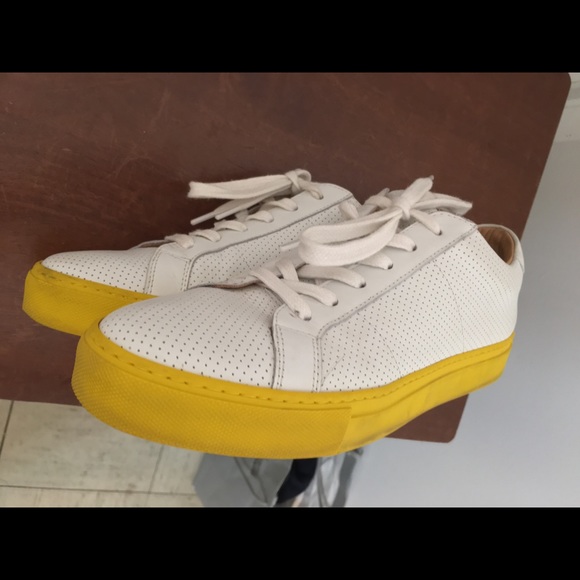 Great Brooklyn The Royals Perforated leather white/Meadowlark made in Italy - Picture 12 of 14